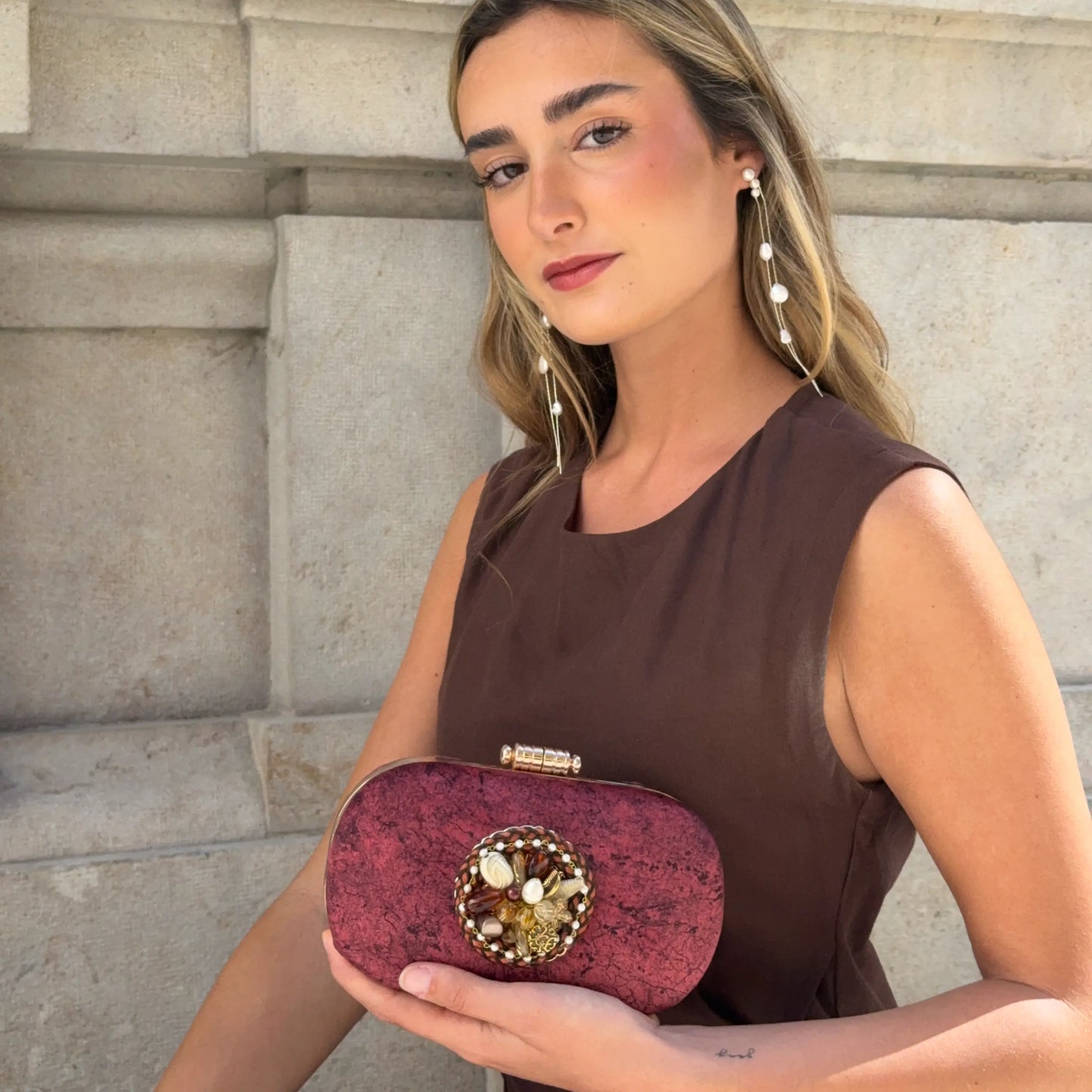 Bolso Relique Granate