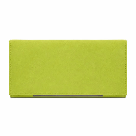 Light Pink Chrome Envelope Clutch
