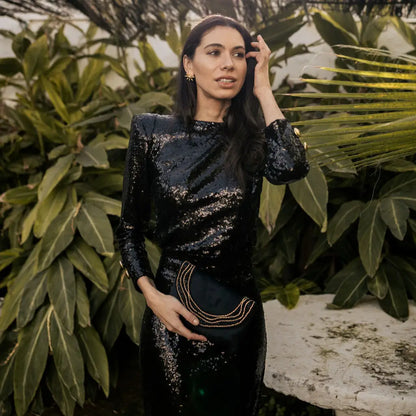 Bolso Sobre Delphine Negro