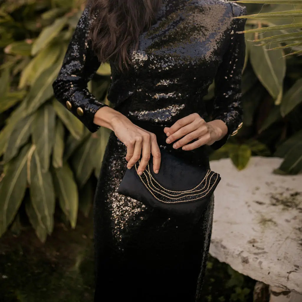 Bolso Sobre Delphine Negro