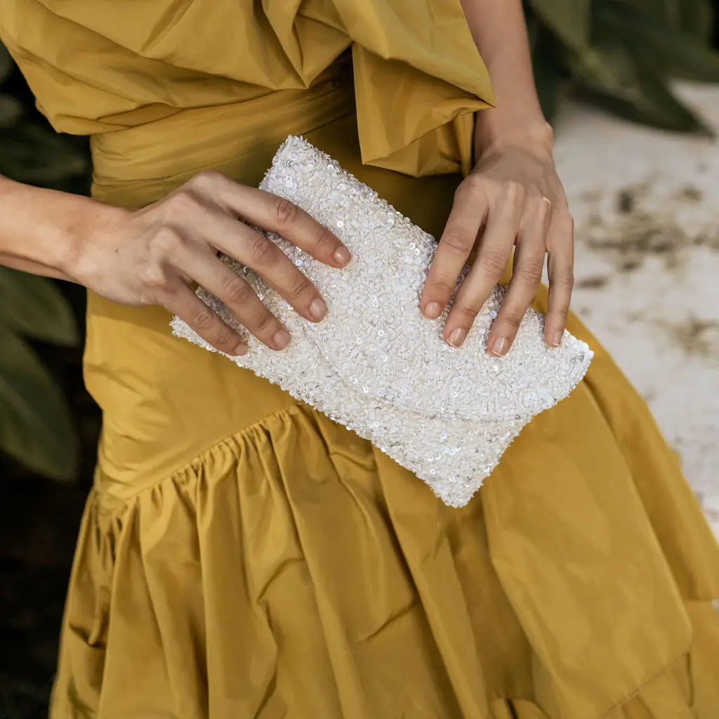 Bolso Sobre Joya Florencia Blanco