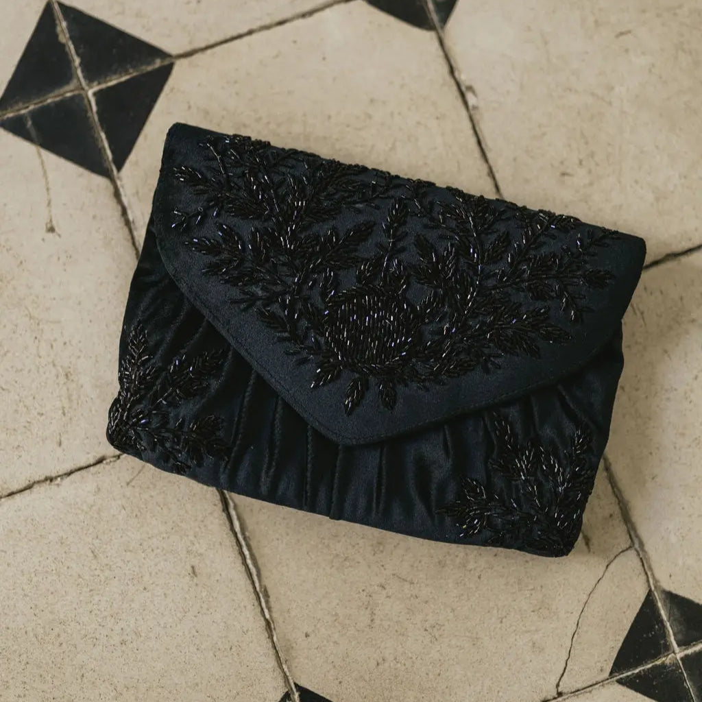 Black Sabina Envelope Bag