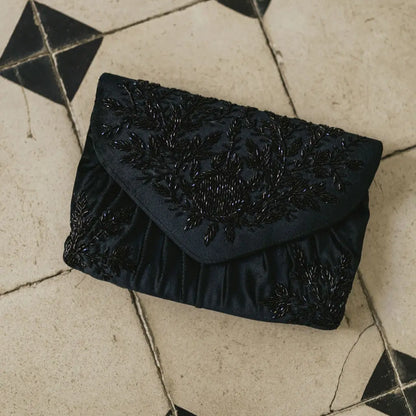 Black Sabina Envelope Bag
