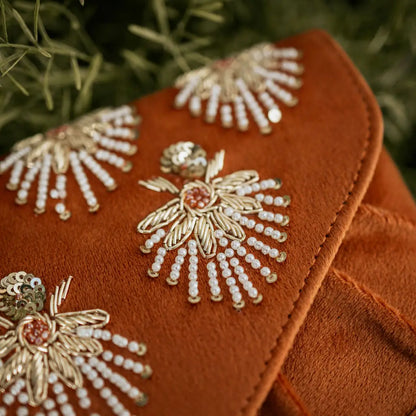 Bolso Sobre Zahara Naranja terracota