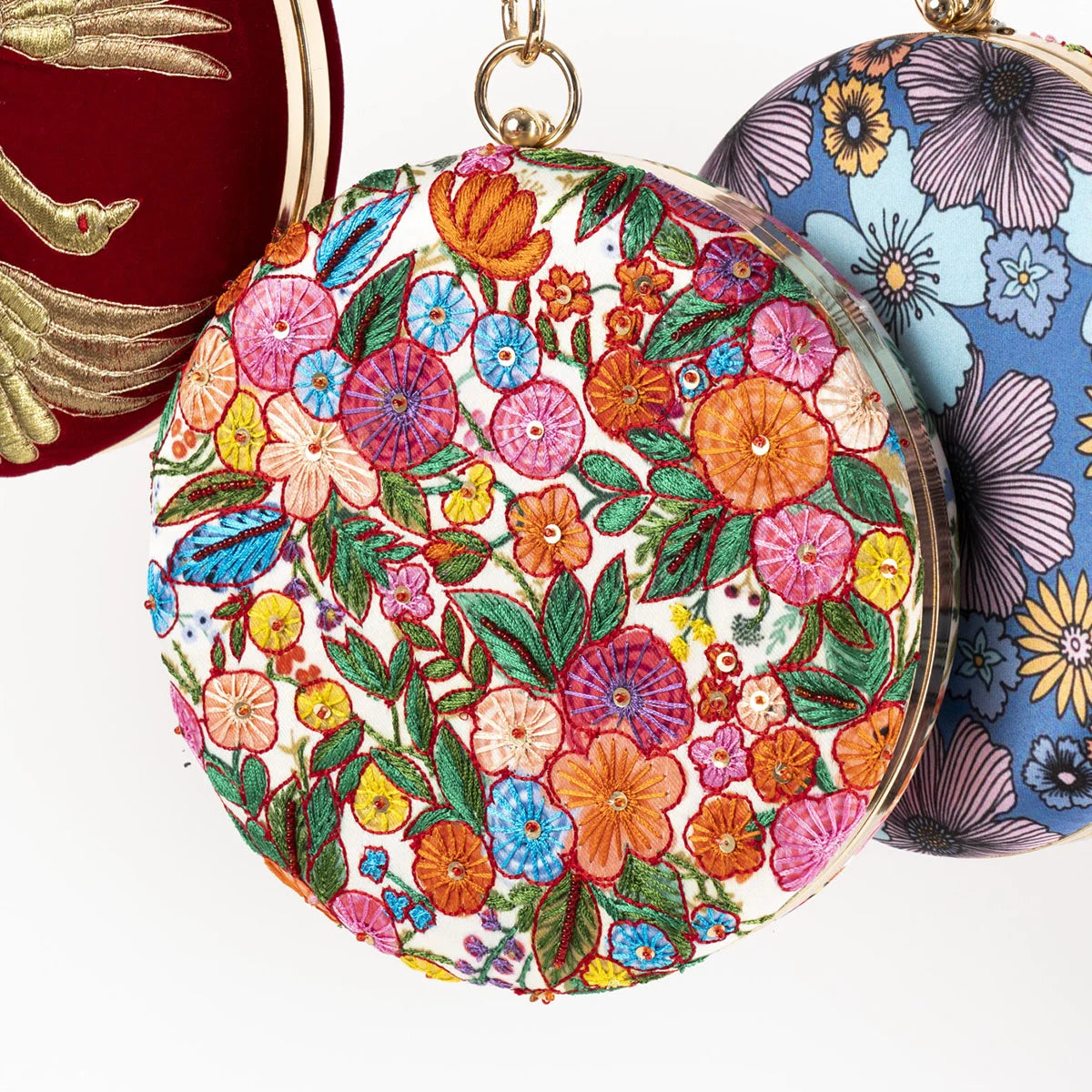 Bolso Circular Botanic Garden Multicolor