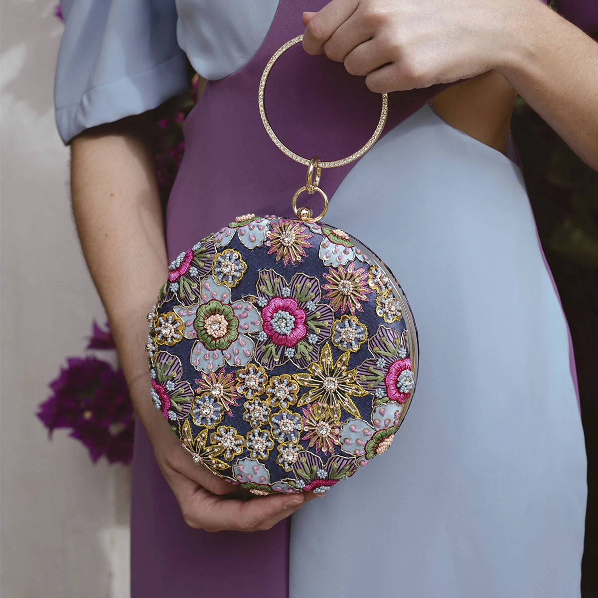 Bolso Circular Nebesa Azules