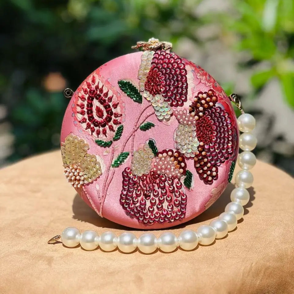 Bolso Circular Nuba Rosa