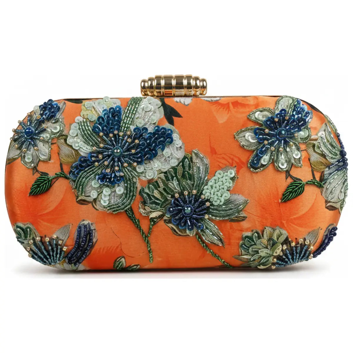 Bolso Ovalado Lennox Petaluz Naranja, Azul y Verde
