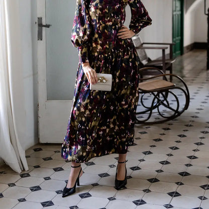 Bolso Rígido Mini Treasure Piedras Crema