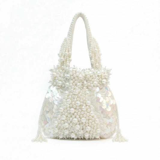 Bombonera Perlé Blanco