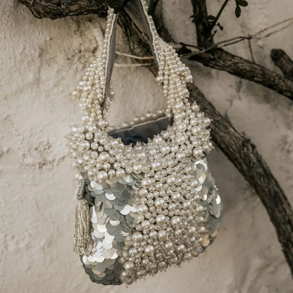 Bombonera Perlé Gris claro