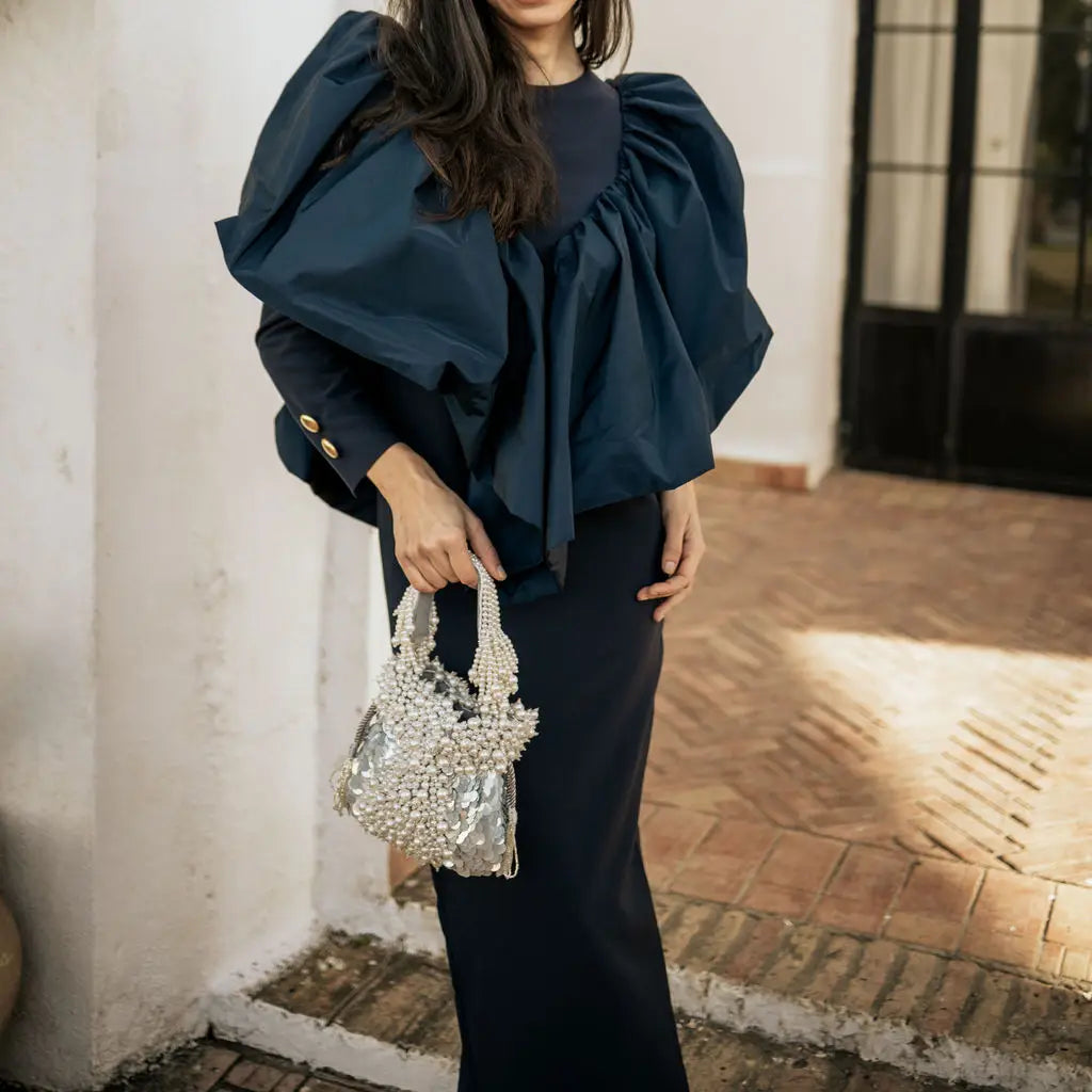 Bombonera Perlé Gris claro