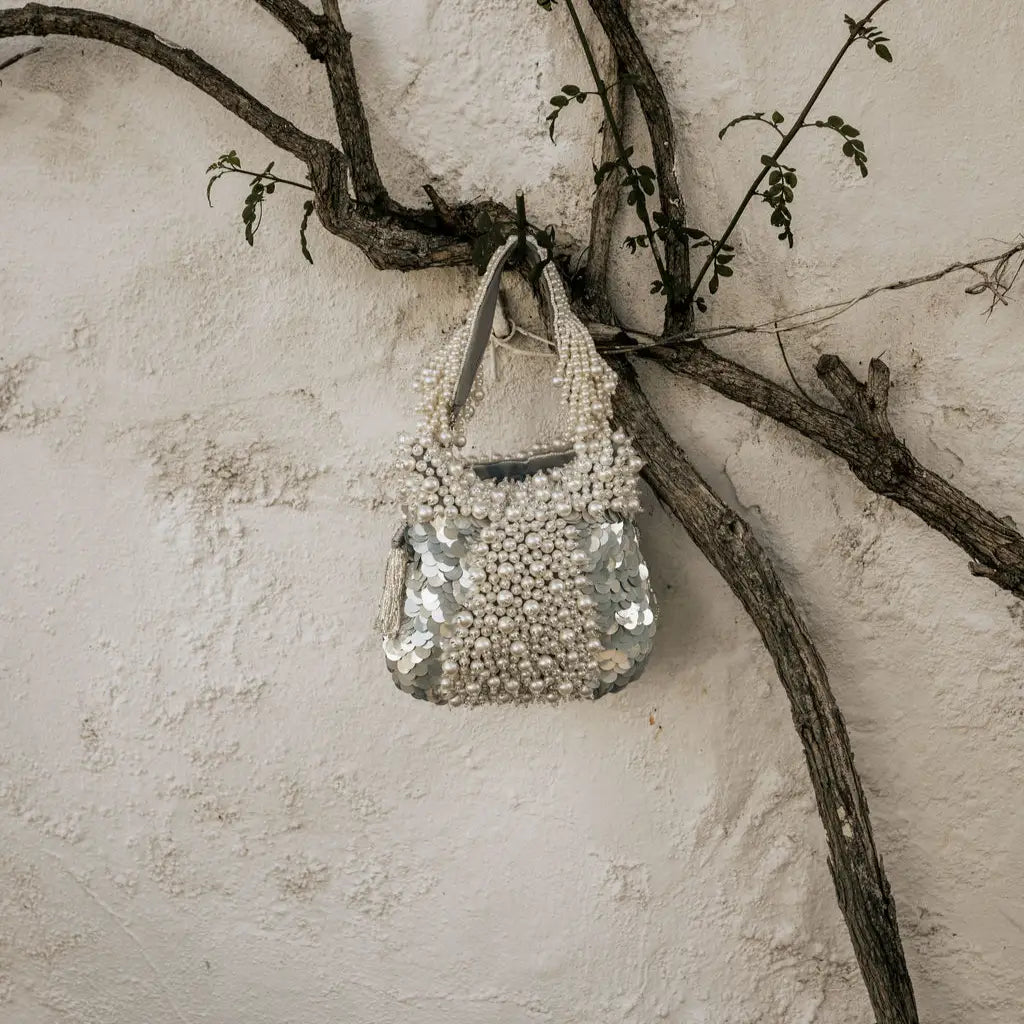 Bombonera Perlé Gris claro