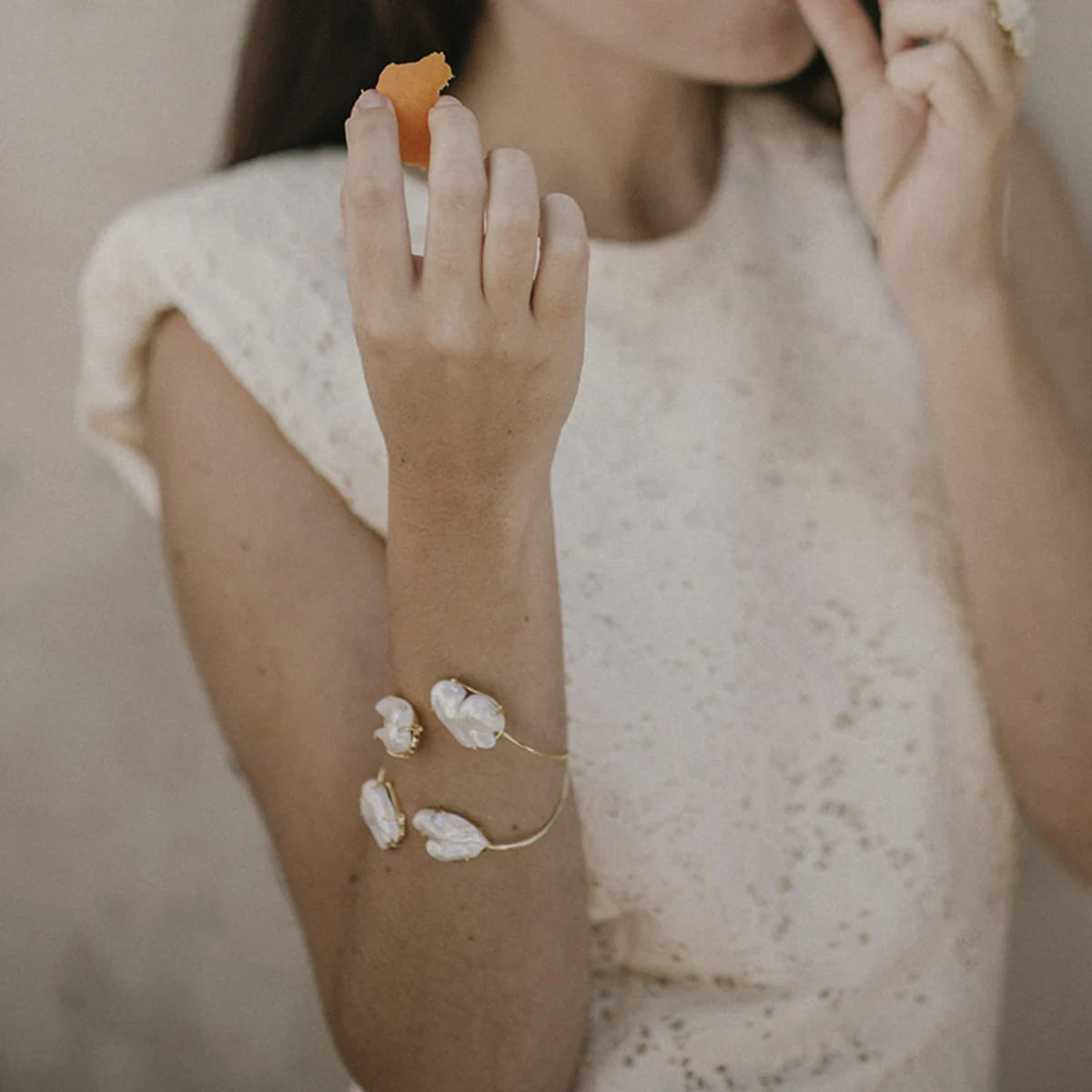 Brazalete Ícaro Perlas