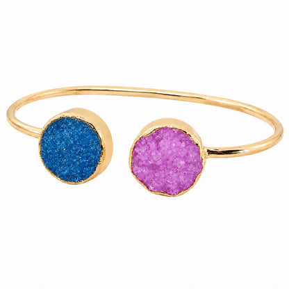 Brazalete Kivi Azul Turquesa y Fucsia mo