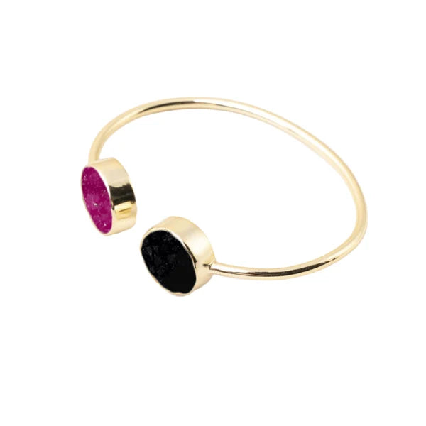 Brazalete Kivi Ed. Limitada Fucsia y Negro