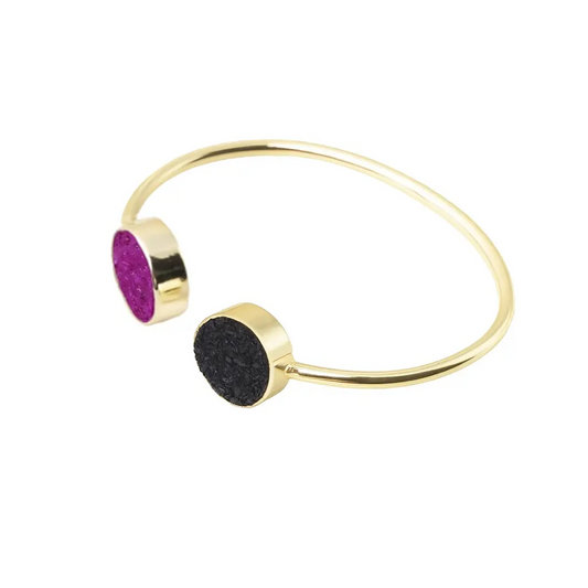 Brazalete Kivi Ed. Limitada Fucsia y Negro