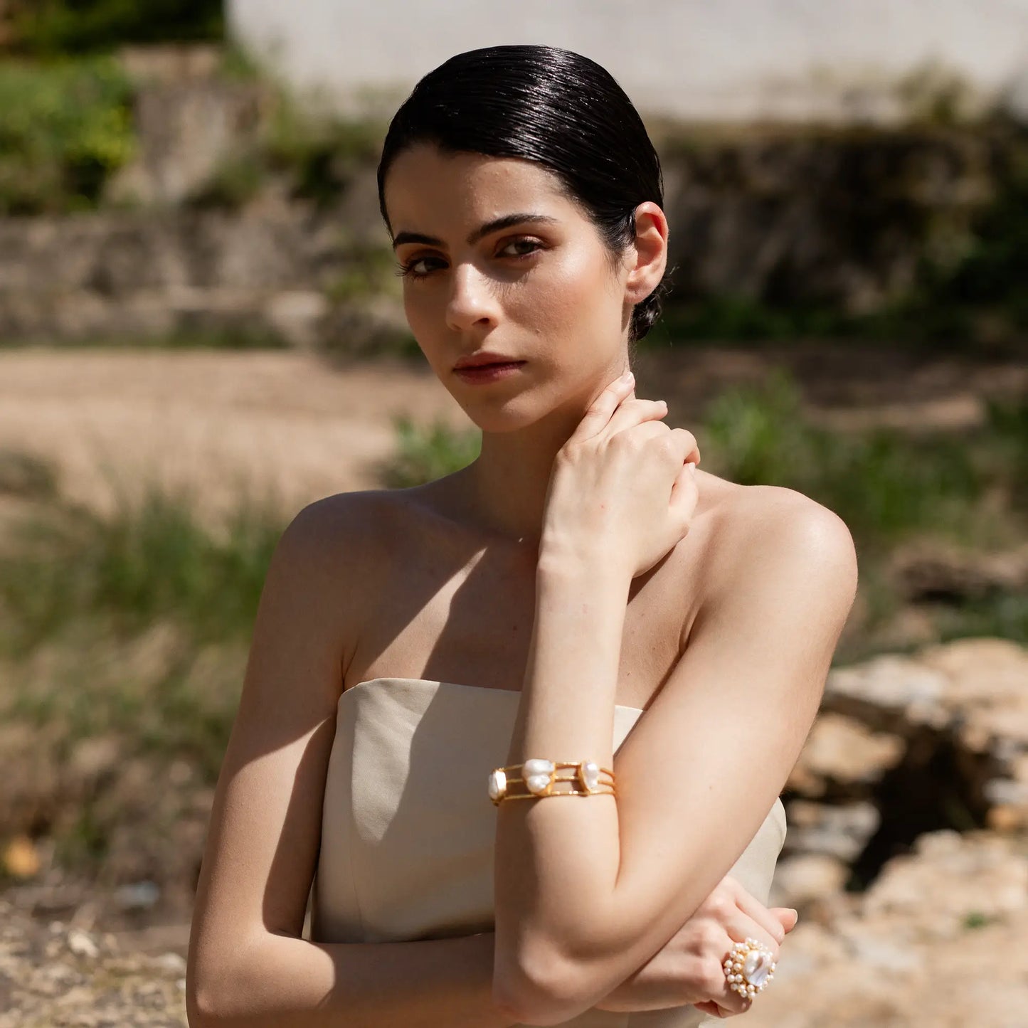 Brazalete Triada Perlas