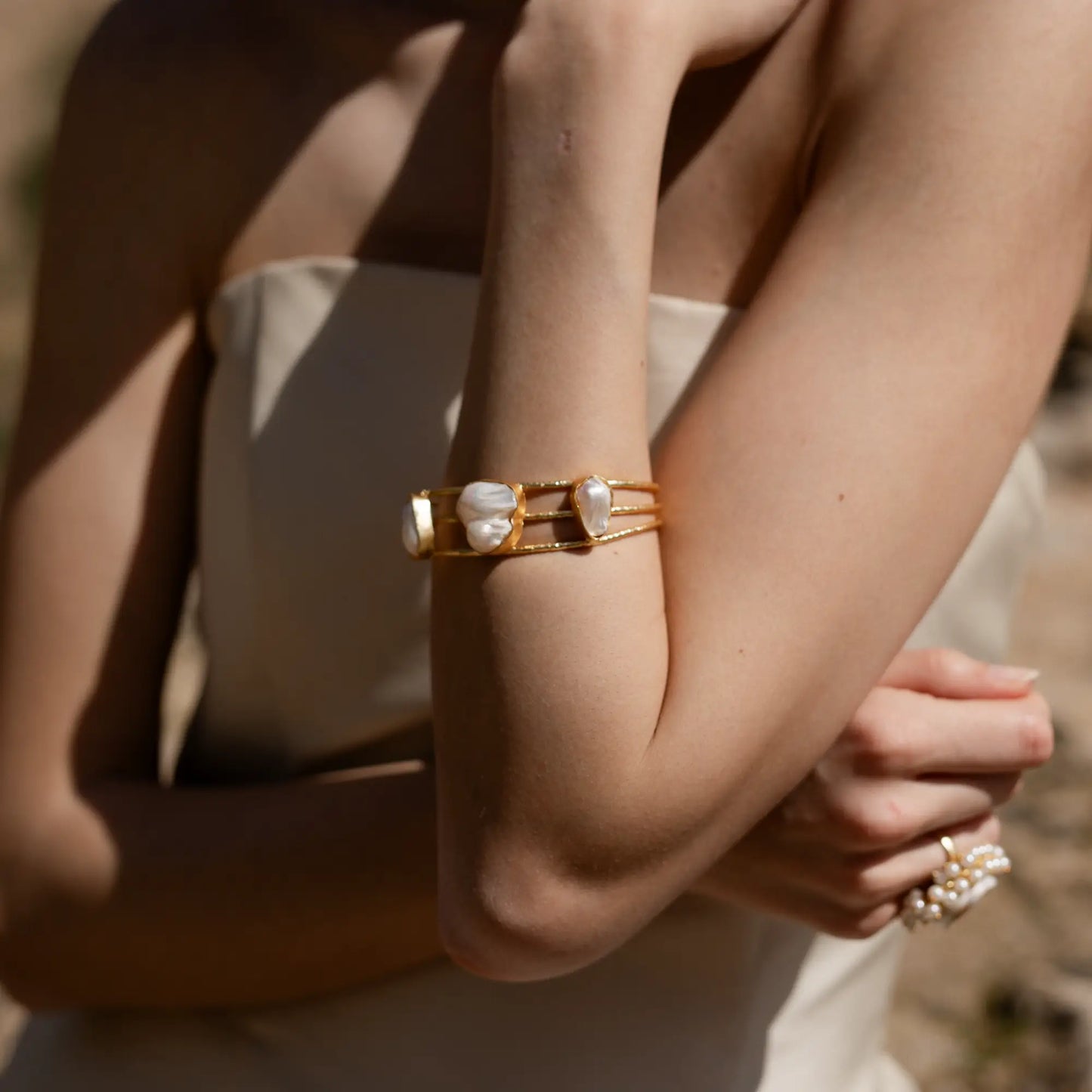 Brazalete Triada Perlas