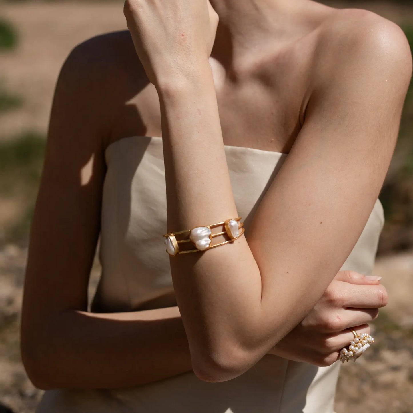 Brazalete Triada Perlas