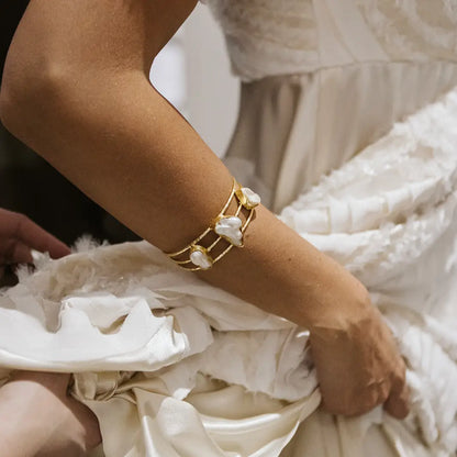 Brazalete Triada Perlas