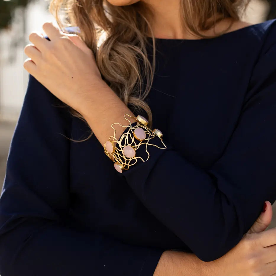 Brazalete Úrsula Ed. Limitada Rosa claro - Black One