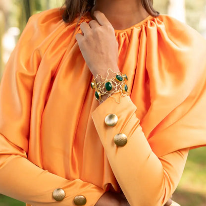 Brazalete Úrsula Ed. Limitada Verde oscuro - Black One