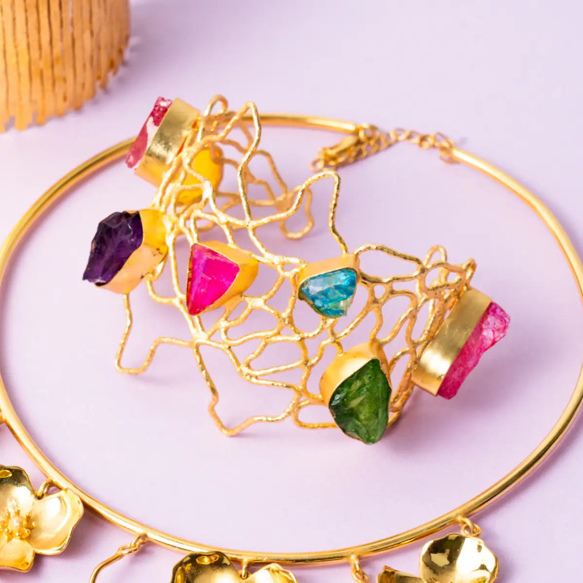 Brazalete Úrsula Ed. Limitada Rough Multicolor Vibrante