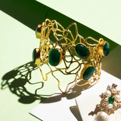 Brazalete Úrsula Ed. Limitada Verde oscuro