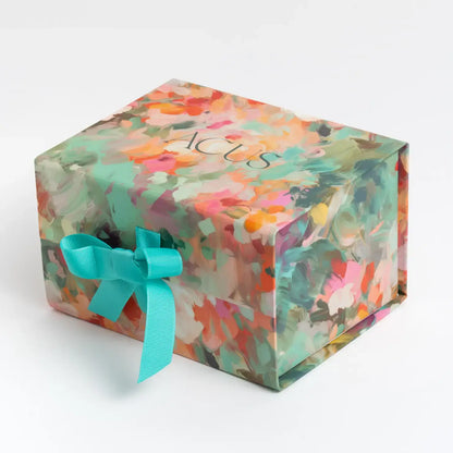 Caja-Joyero Verde Multicolor