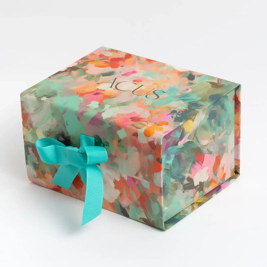 Caja-Joyero Verde Multicolor