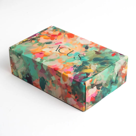 Caja envíos Verde Multicolor