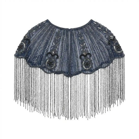 Capa Joya Azahara Azul Oscuro y Cromo