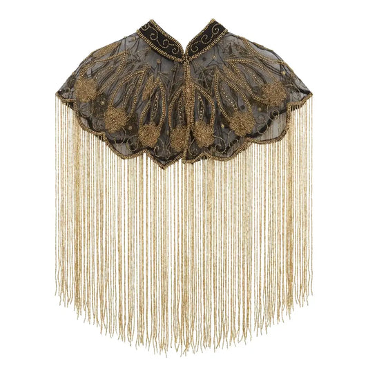 Capa Joya Leaf Negra y Dorado