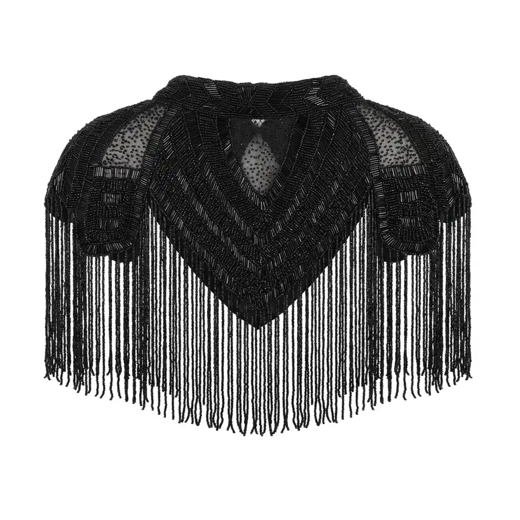 Black Lines Jewel Cape