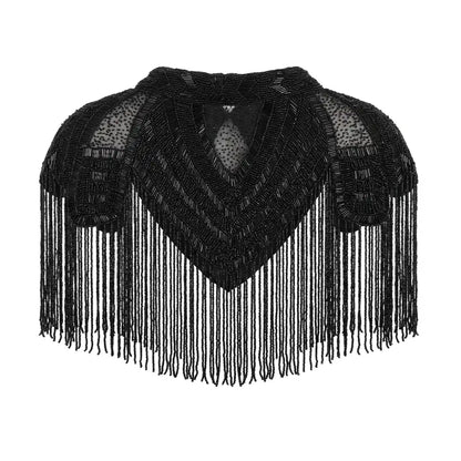 Black Lines Jewel Cape