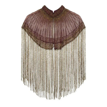 Capa Joya Luz Granate y Dorada