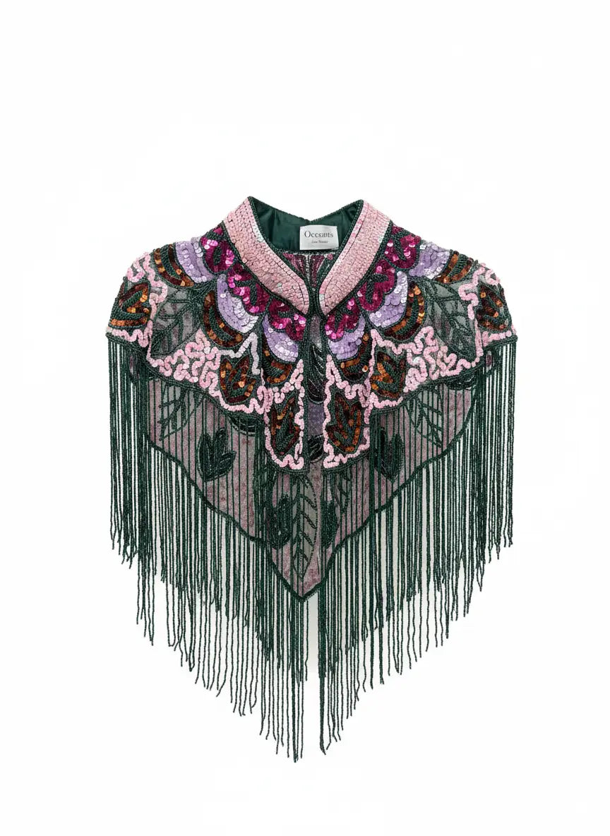 Capa Joya Multi Tribal Rosa, Morado y Verde
