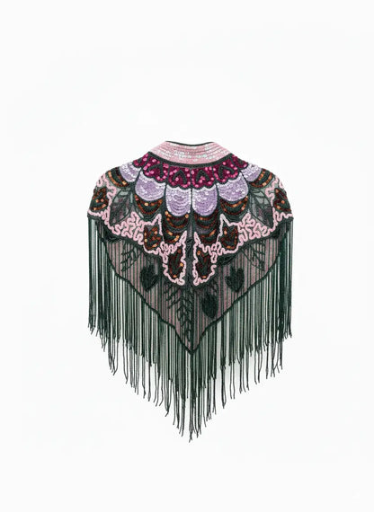 Capa Joya Multi Tribal Rosa, Morado y Verde