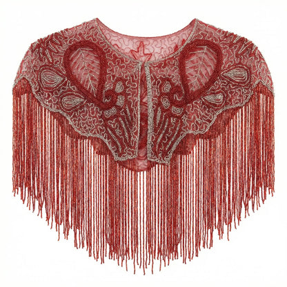 Nuit Jewel Cape Coral Red and Silver
