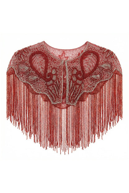 Capa Joya Nuit Rojo Coral y Plata