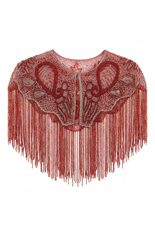 Nuit Jewel Cape Coral Red and Silver