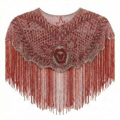 Nuit Jewel Cape Coral Red and Silver