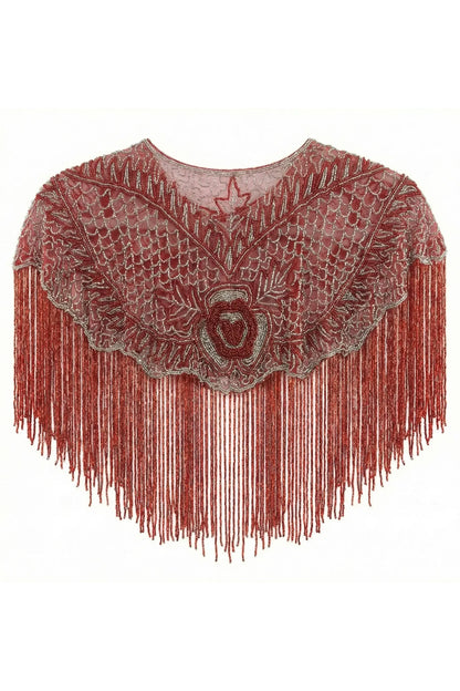 Capa Joya Nuit Rojo Coral y Plata