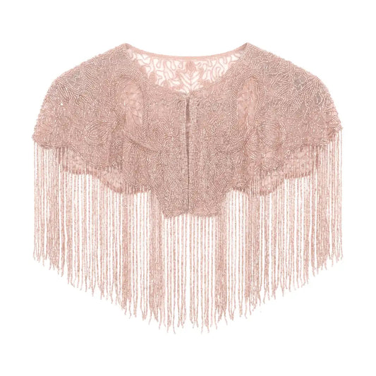 Nuit Dusty Rose Jewel Cape