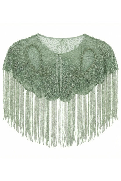 Light Green Nuit Jewel Cape