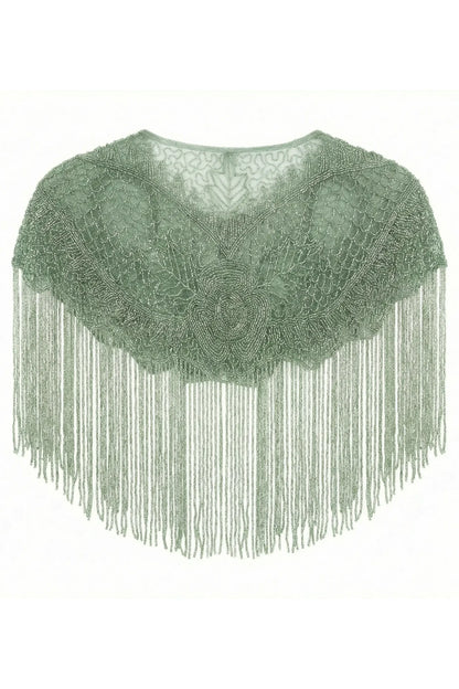 Light Green Nuit Jewel Cape