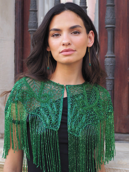 Nuit Green Jewel Cape
