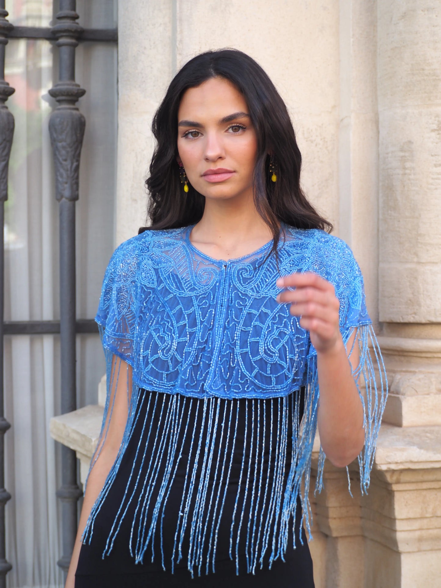 Blue Sun Jewel Cape