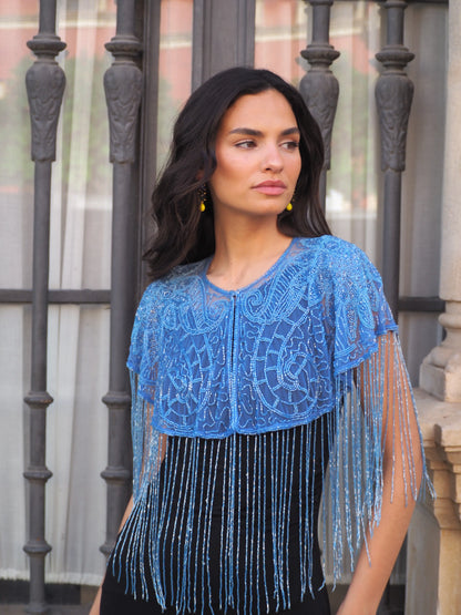 Blue Sun Jewel Cape